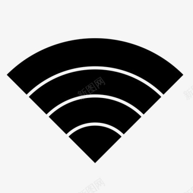 wifi通信互联网图标图标