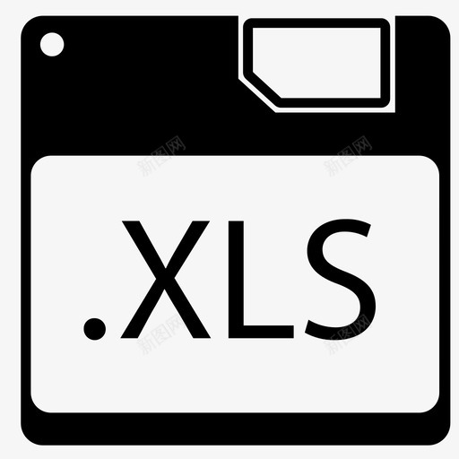 xls文件格式图标svg_新图网 https://ixintu.com xls 文件 文件格式化 格式 组织