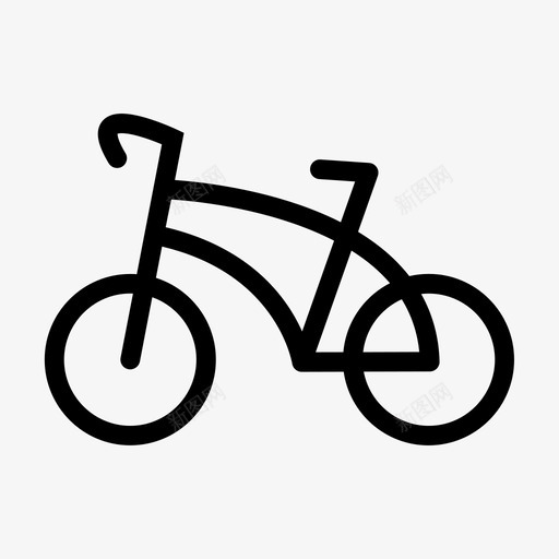 自行车比赛旅游图标svg_新图网 https://ixintu.com 旅游 比赛 自行车