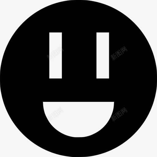 开心的脸开心的情绪图标svg_新图网 https://ixintu.com 开心的 开心的脸 情绪 笑脸 脸