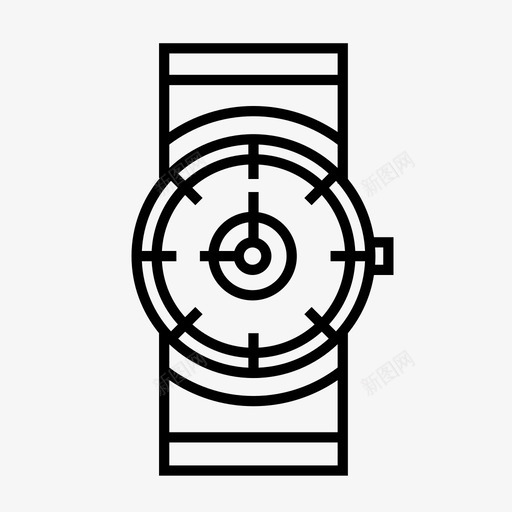 手表钟表时间图标svg_新图网 https://ixintu.com 手表 时间 钟表