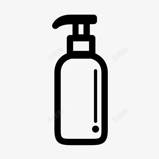 皂液器香皂皂液瓶图标svg_新图网 https://ixintu.com 包装 洗脸液 皂液器 皂液瓶 肥皂瓶 香皂