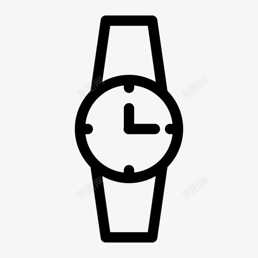 手表配件钟表图标svg_新图网 https://ixintu.com 手表 时尚 腕表 配件 钟表