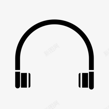 耳机音乐放松图标图标