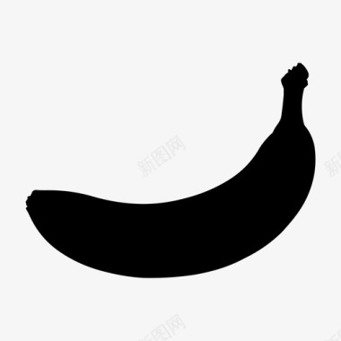 香蕉卡路里水果图标图标