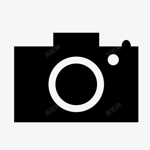照相机拍摄拍照图标svg_新图网 https://ixintu.com 拍摄 拍照 照相机