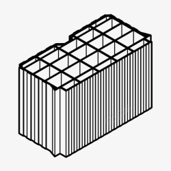 陶瓷墙砖建筑陶瓷块图标高清图片