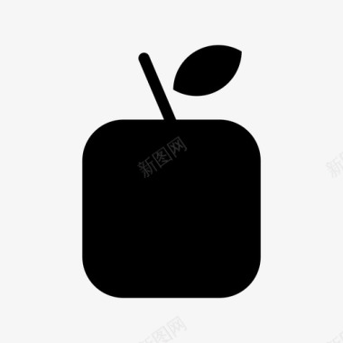 苹果水果红色图标图标