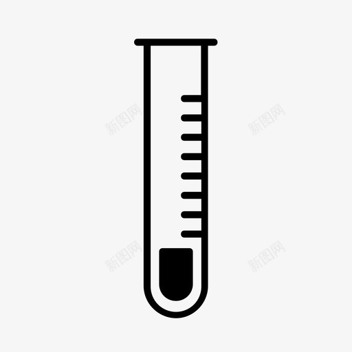 试管教育学校图标svg_新图网 https://ixintu.com 学校 教育 科学 科学设备 试管