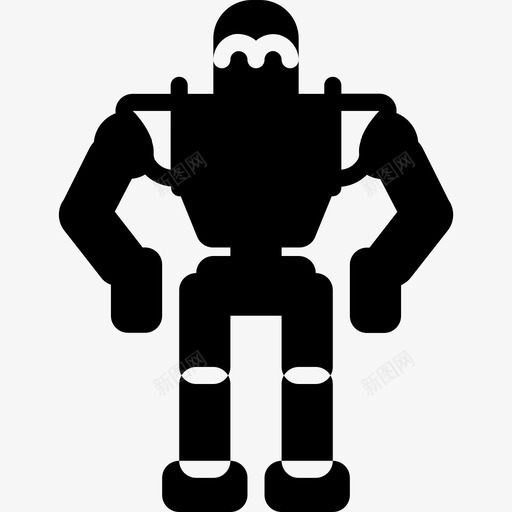 铁巨人机器人电影未来图标svg_新图网 https://ixintu.com 未来 机器人立体收藏 电影 电视 铁巨人机器人