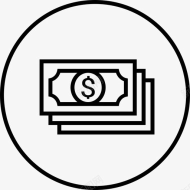 账户货币美元图标图标