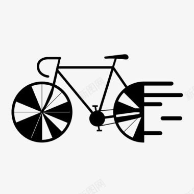 自行车自行车店自行车手图标图标