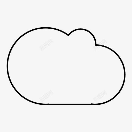 云云数据云服务图标svg_新图网 https://ixintu.com 云 云数据 云服务 天空天气