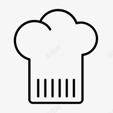 玩具烘焙厨师图标图标