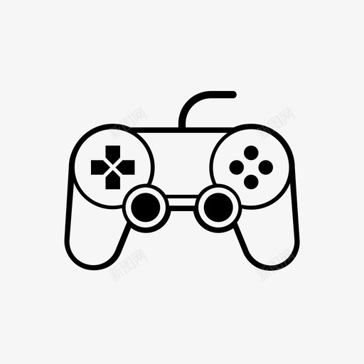 gamepadplaystation视频游戏图标svg_新图网 https://ixintu.com gamepad playstation 视频游戏 计算机硬件线