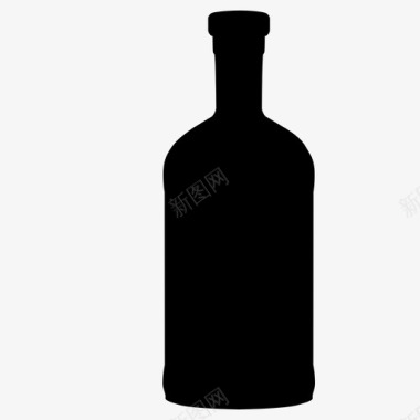 瓶装酒威士忌图标图标