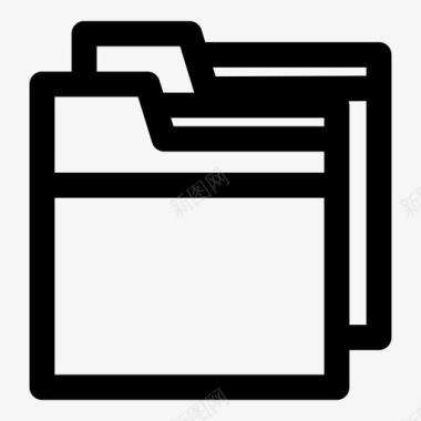 文件夹计算机数据图标图标