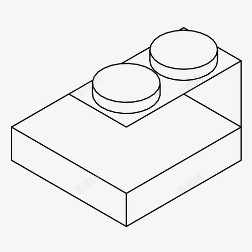 exin城堡街区砖块童年图标svg_新图网 https://ixintu.com exin城堡街区 乐高 建筑 玩耍 砖块 童年