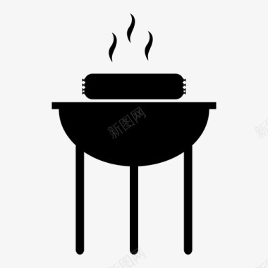 烧烤吃食物图标图标
