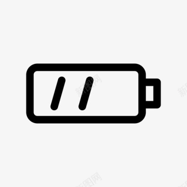 电池电量充足充电插电图标图标