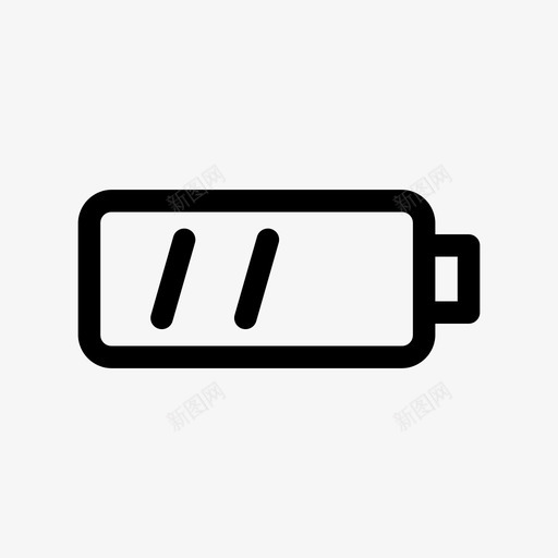 电池电量充足充电插电图标svg_新图网 https://ixintu.com 充电 插电 电池电量充足