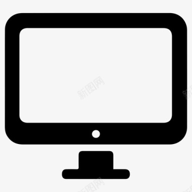 显示器计算机桌面图标图标