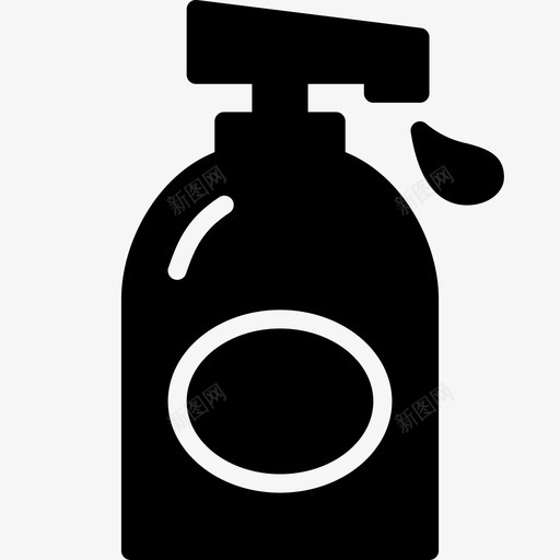 手洗浴室清洁图标svg_新图网 https://ixintu.com 卫生 卫生间 手洗 浴室 浴室物体固体 清洁