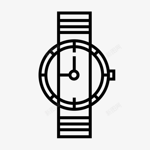 手表钟表时间图标svg_新图网 https://ixintu.com 手表 时间 钟表