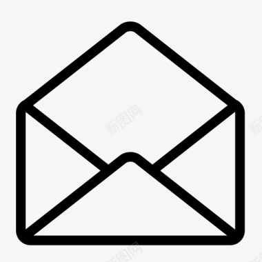 阅读邮件电子邮件信件图标图标