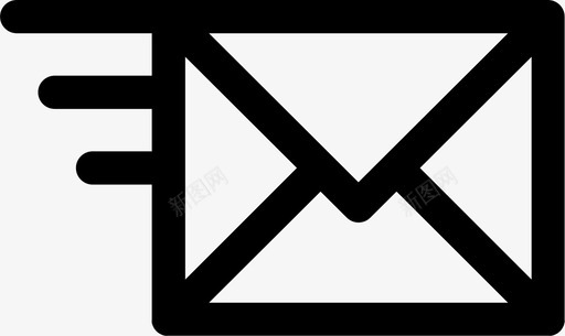优先邮件电子邮件邮寄图标图标