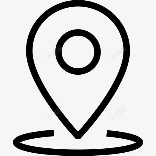 位置位置地理点地理标签图标svg_新图网 https://ixintu.com 位置位置 地图针 地理标签 地理点 夏普图标24px网格1px笔划