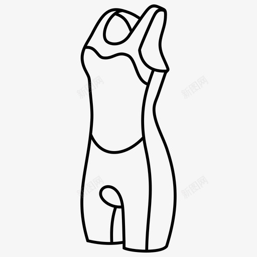 女式围兜短裤针织单件图标svg_新图网 https://ixintu.com 单件 女式围兜短裤 针织