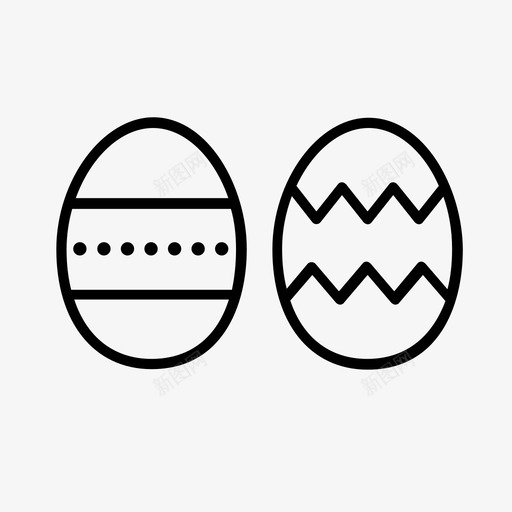 复活节彩蛋巧克力复活节彩蛋搜寻图标svg_新图网 https://ixintu.com 复活节彩蛋 复活节彩蛋搜寻 巧克力 装饰品
