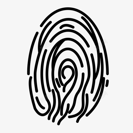 指纹指纹调查身份证图标svg_新图网 https://ixintu.com 拇指印 指纹 指纹调查 证据 身份证