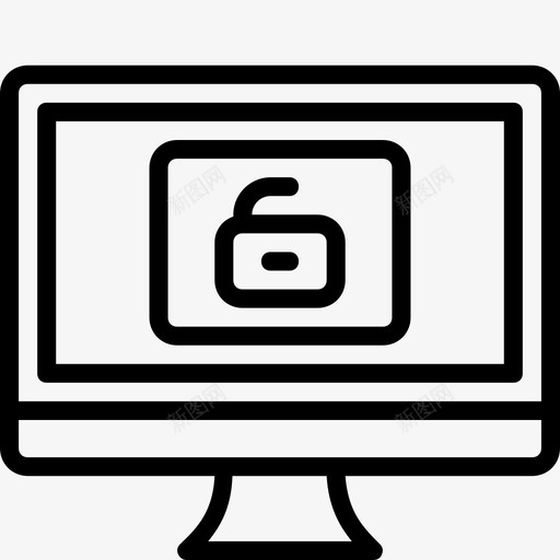 解锁计算机功能mac图标svg_新图网 https://ixintu.com mac pc 功能 解锁计算机 计算机功能概述集合