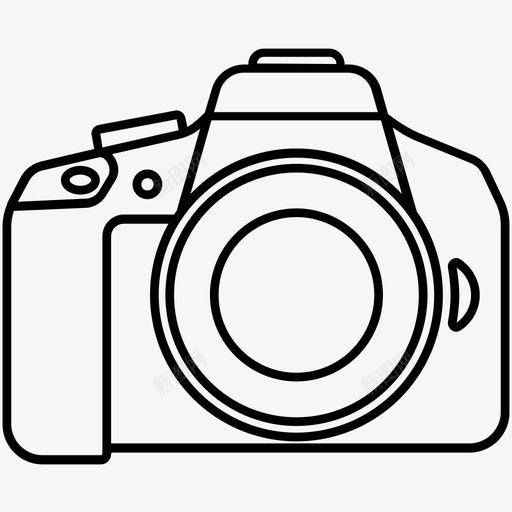 照相摄像机数码相机图标svg_新图网 https://ixintu.com 摄像机 摄影 数码相机 照相 镜头