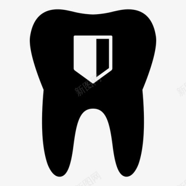 牙科保险牙医健康图标图标