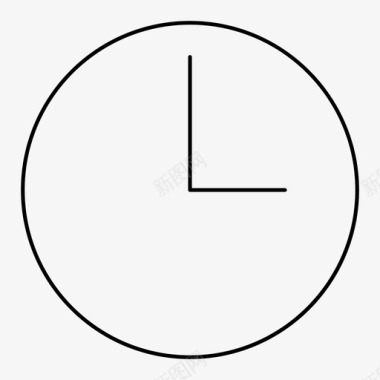 时钟日期时间图标图标