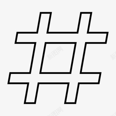 hashtagnumberpost图标图标