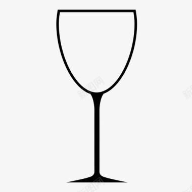 酒杯酒精霞多丽图标图标