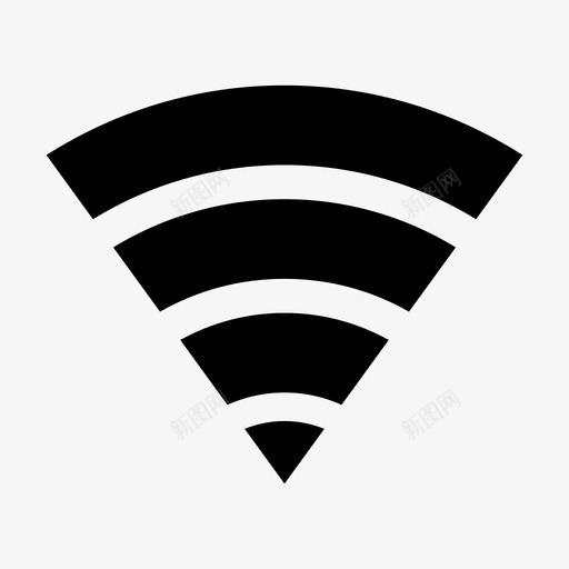 wifi用户界面图标svg_新图网 https://ixintu.com wifi 用户界面