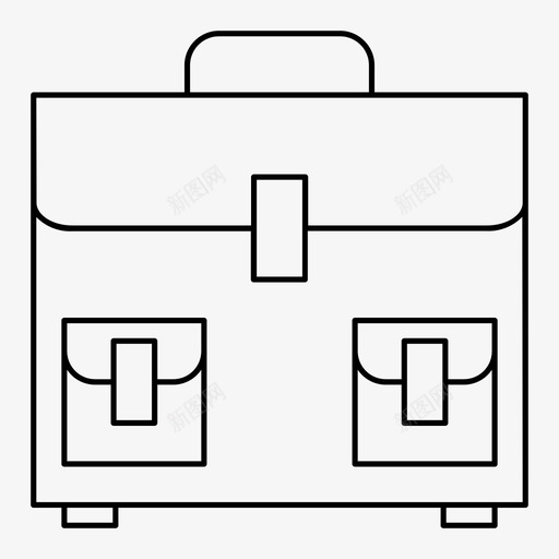 书包班级教育图标svg_新图网 https://ixintu.com 书包 学习 教育 教育四季 文具 班级