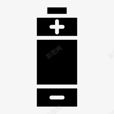 电池充电多媒体图标图标