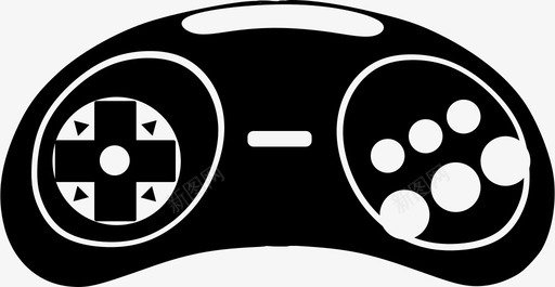 世嘉megadrive游戏板控制器游戏杆图标图标