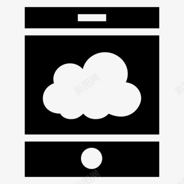 云电话设备移动图标图标