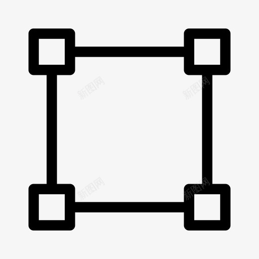 范围调整大小形状图标svg_新图网 https://ixintu.com 形状 方形 范围 营销封闭媒体 调整大小