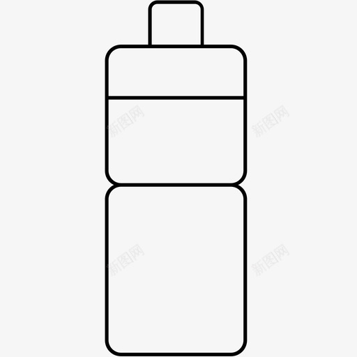 运动瓶健身水图标svg_新图网 https://ixintu.com 健身 水 运动 运动瓶