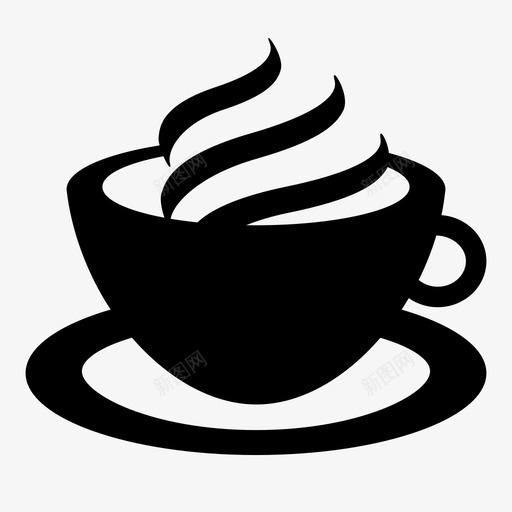 咖啡法式咖啡热巧克力图标svg_新图网 https://ixintu.com 咖啡 咖啡和茶 法式咖啡 热巧克力 玛奇朵