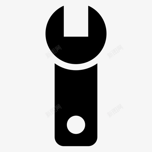 扳手建设图标svg_新图网 https://ixintu.com 工具 建设 扳手 搜索引擎优化营销字形图标 设计