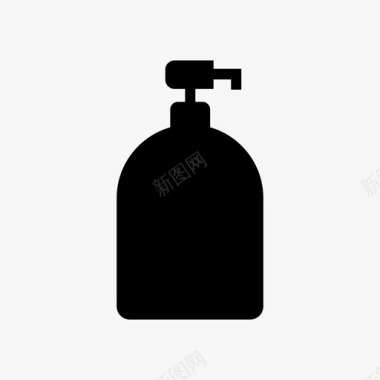肥皂液体肥皂肥皂分配器图标图标